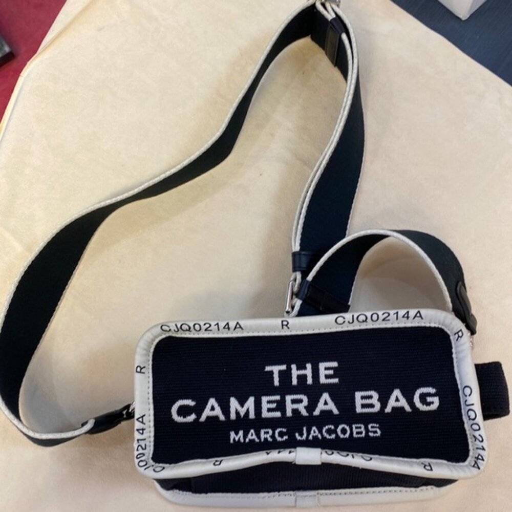 Marc Jacobs The Jacquard Black Camera Bag